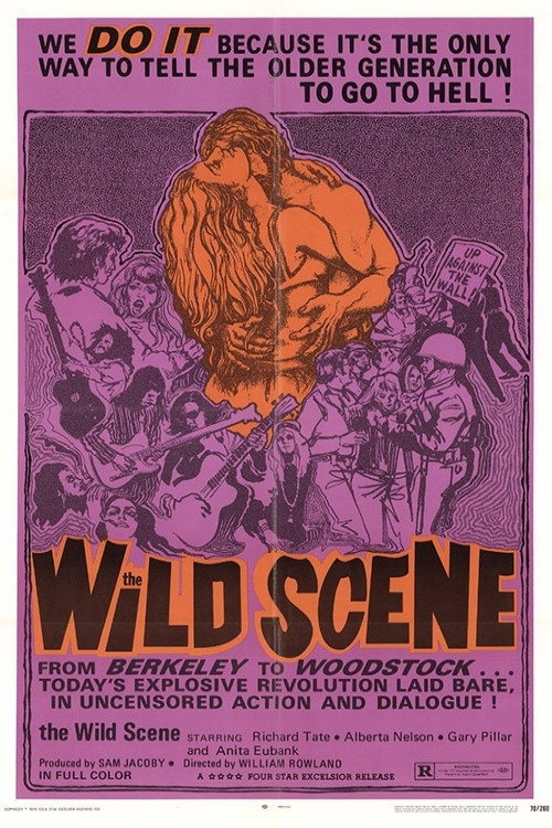 Movie poster for The Wild Scene (1970)