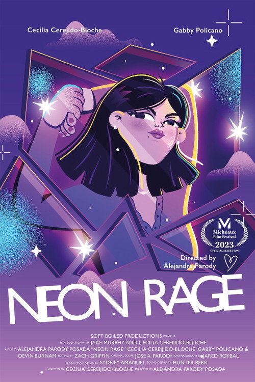 Movie poster for Neon Rage (2023)