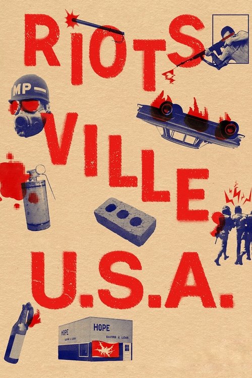 Movie poster for Riotsville, USA (2022)
