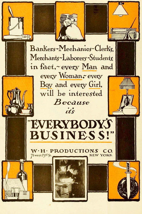 Movie poster for Everybody's Business (1919)