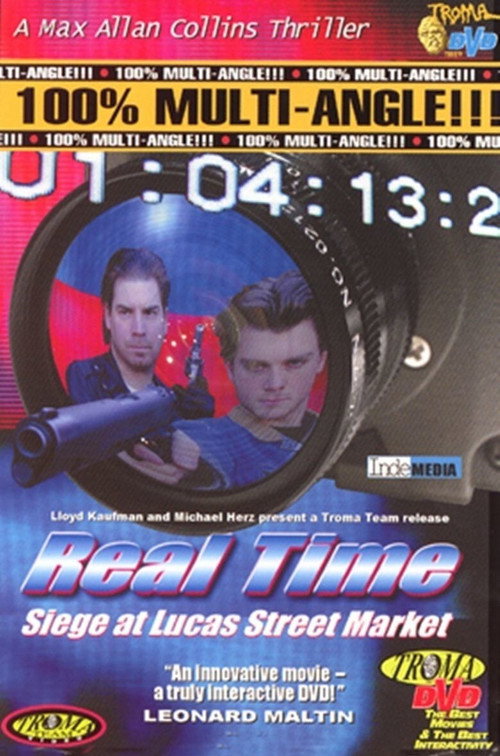 Movie poster for Real Time: Siege at Lucas Street Market (2001)