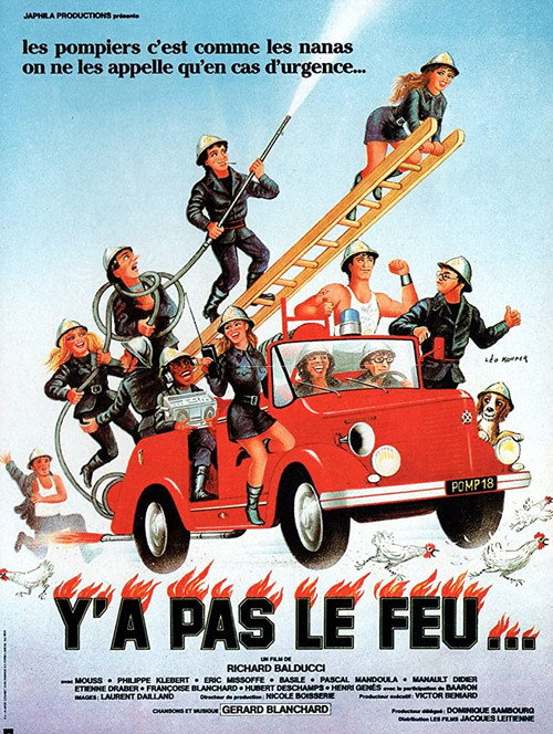 Movie poster for Y'a pas le feu... (1985)