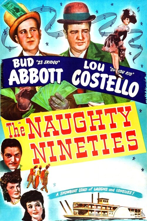 Movie poster for The Naughty Nineties (1945)
