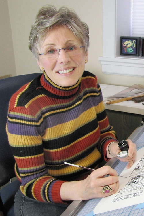 Photo of Lynn Johnston, Writing