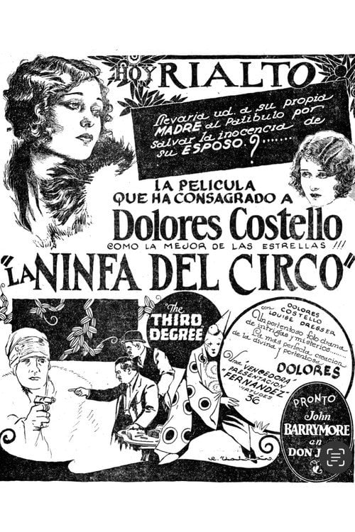 Movie poster for The Third Degree (1926)