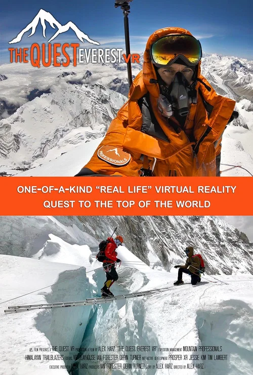 Movie poster for THE QUEST: Everest VR (2024)