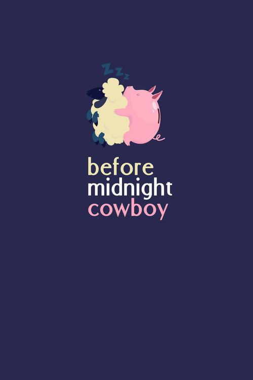 Movie poster for Before Midnight Cowboy (2015)