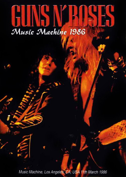 Movie poster for Guns N' Roses: Live at the Music Machine - Los Angeles, CA (1996)