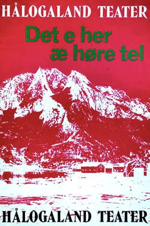 Movie poster for Det e her æ høre tel (1975)