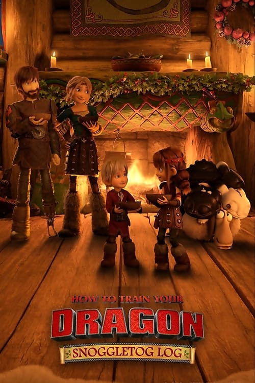 Movie poster for How to Train Your Dragon: Snoggletog Log (2019)