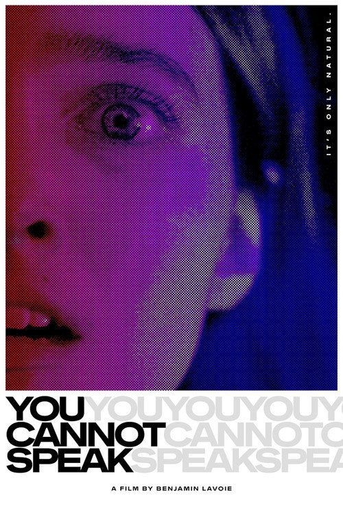 Movie poster for You Cannot Speak (2024)