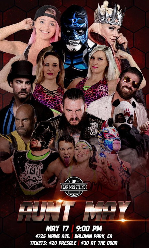 Movie poster for Bar Wrestling 12: Aunt May (2018)