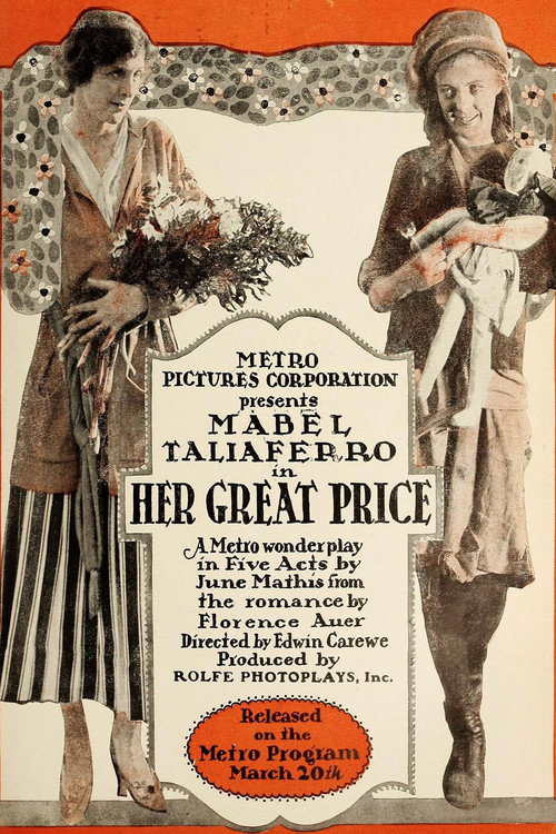 Movie poster for Her Great Price (1916)