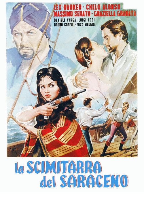 Movie poster for The Pirate and the Slave Girl (1959)