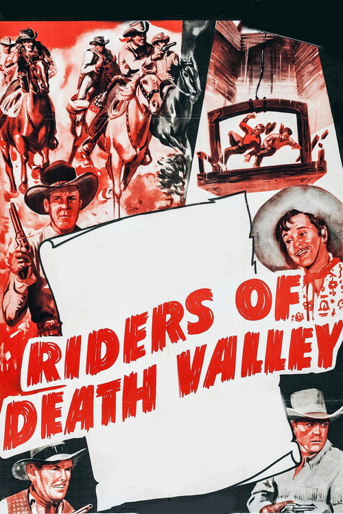 Movie poster for Riders of Death Valley (1941)