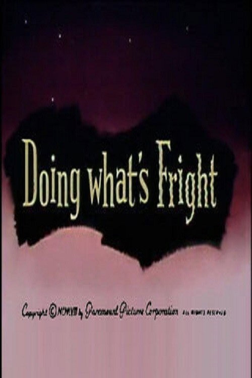 Movie poster for Doing What's Fright (1959)