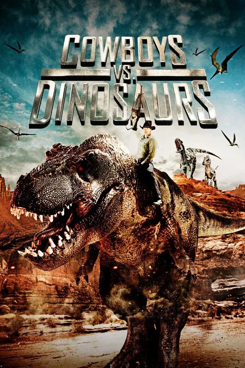 Movie poster for Cowboys vs. Dinosaurs (2015)