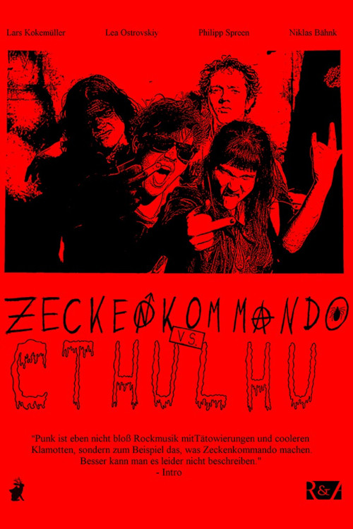 Movie poster for Zeckenkommando vs. Cthulhu (2015)