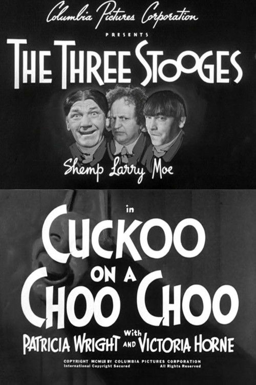 Movie poster for Cuckoo on a Choo Choo (1952)