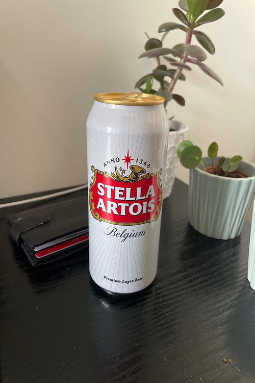 Photo of Stella Artois, Writing