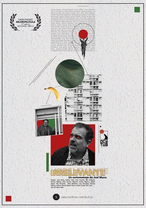 Movie poster for Irrelevante (2025)