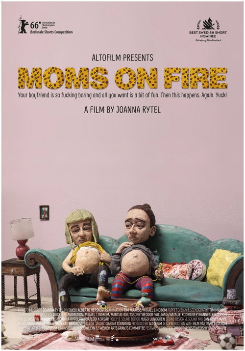 Movie poster for Moms on Fire (2016)