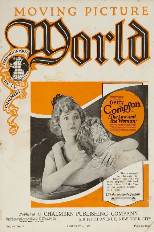Movie poster for Law and the Woman (1922)