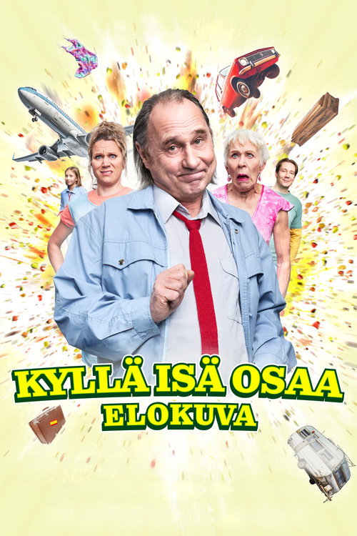 Movie poster for Kyllä isä osaa (2024)
