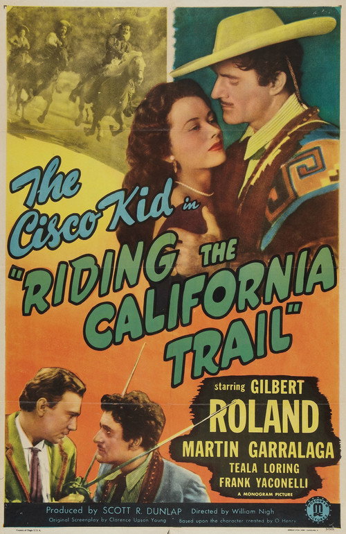 Movie poster for Riding the California Trail (1947)