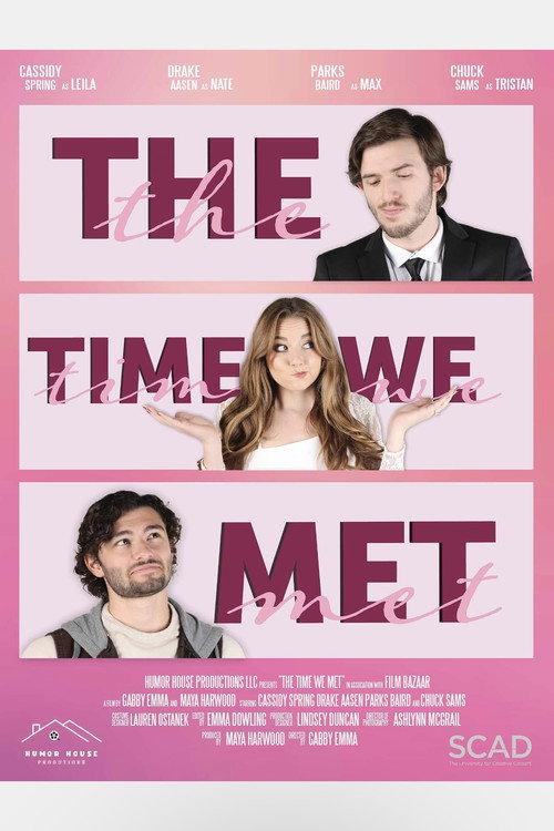 Movie poster for The Time We Met (2024)