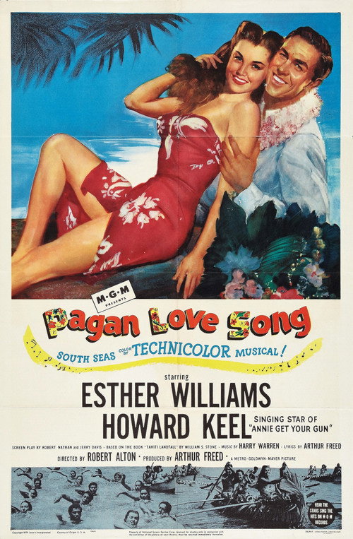 Movie poster for Pagan Love Song (1950)