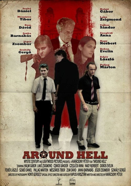 Movie poster for Around Hell (2010)