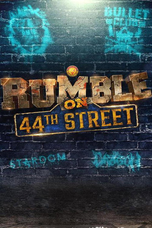 Movie poster for NJPW Rumble on 44th Street (2022)