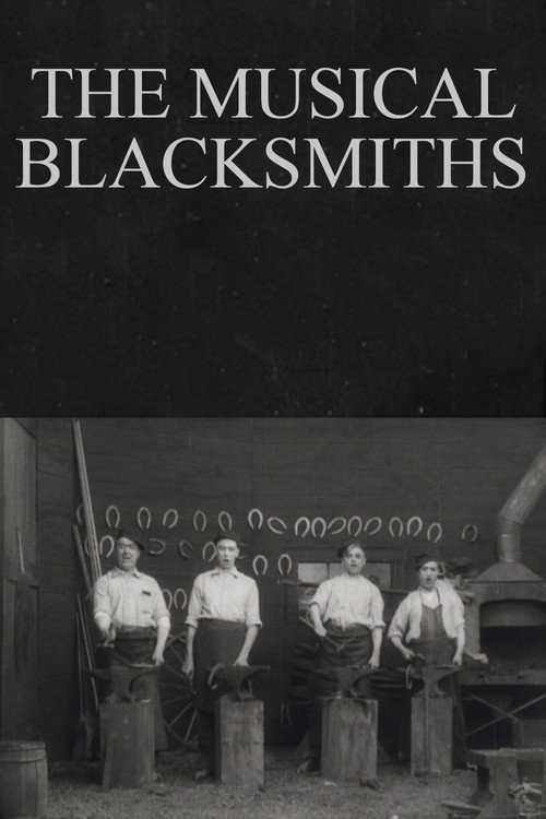 Movie poster for The Musical Blacksmiths (1913)