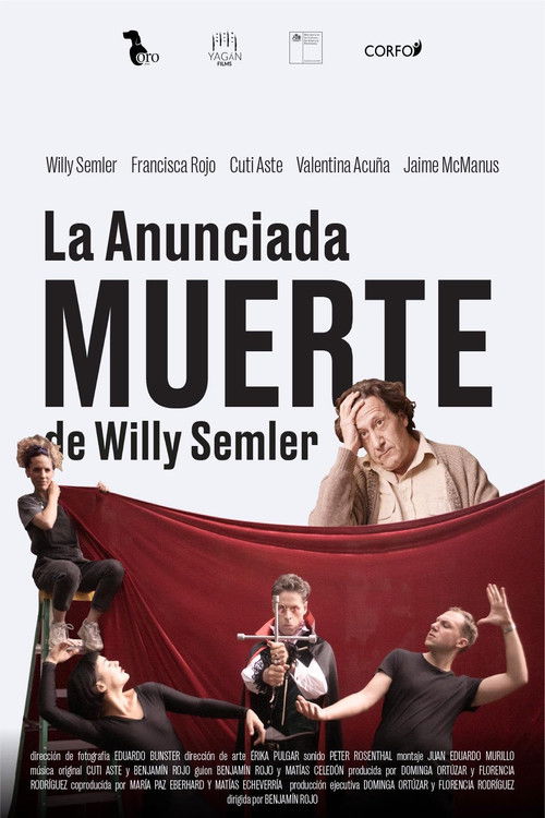 Movie poster for La anunciada muerte de Willy Semler (2022)