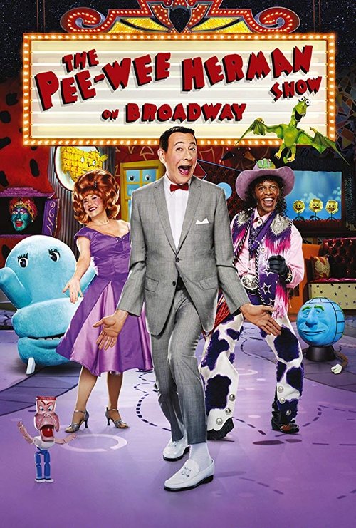 Movie poster for The Pee-wee Herman Show on Broadway (2011)