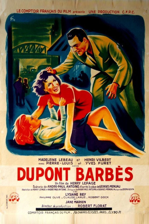 Movie poster for Sins of Madeleine (1951)