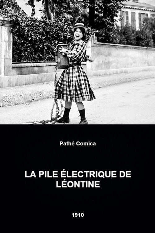 Movie poster for Léontine’s Battery (1910)