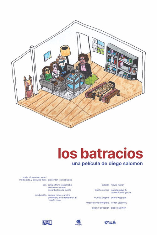 Movie poster for the batrachians (2025)