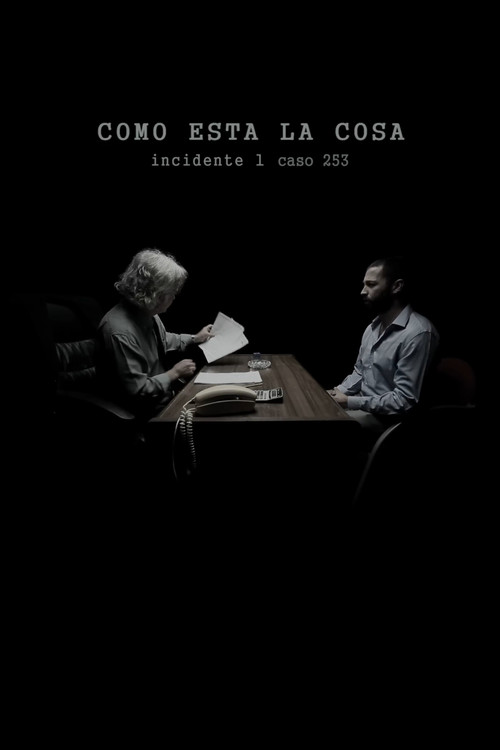 Movie poster for Como Está la Cosa. Incidente I. Caso 253 (2012)