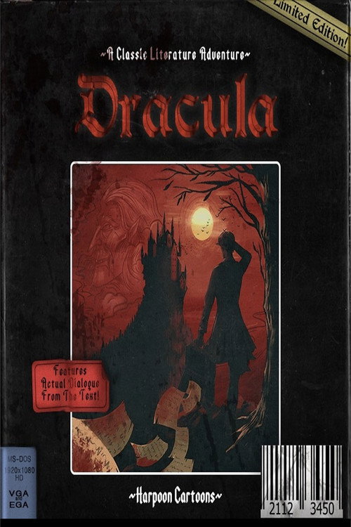 Movie poster for Dracula: A Classic Literature Adventure (2021)