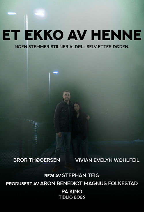 An echo of her voice poster