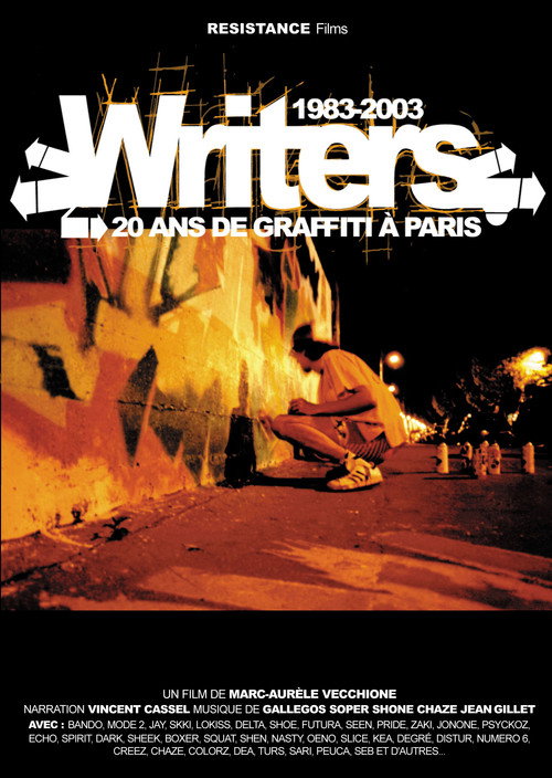 Movie poster for Writers : 1983-2003, 20 ans de graffiti à Paris (2004)