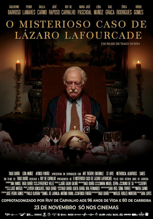 Movie poster for O Misterioso Caso de Lázaro Lafourcade (2023)