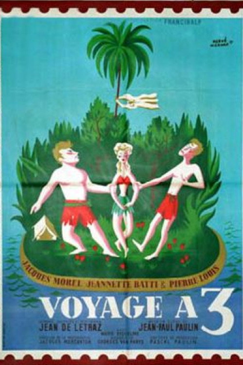 Movie poster for Voyage à trois (1950)
