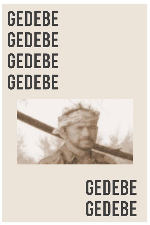 Movie poster for Gedebe (2017)