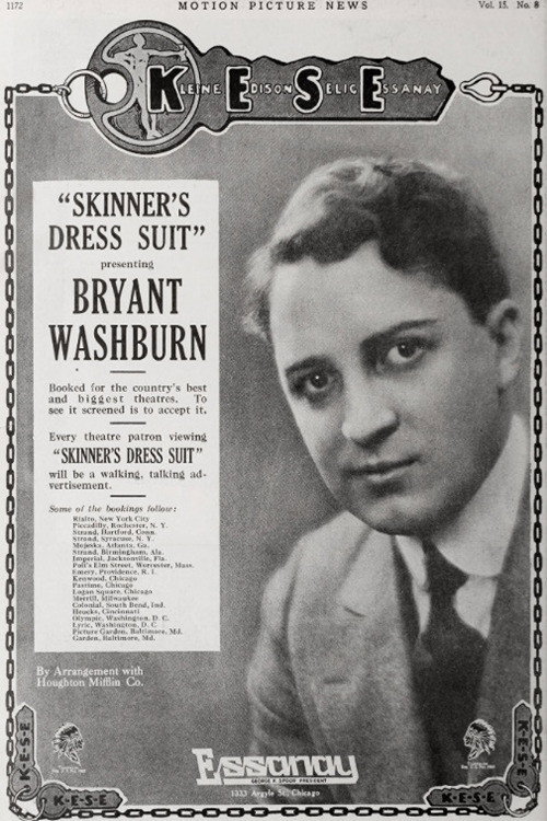 Movie poster for Skinner's Dress Suit (1917)