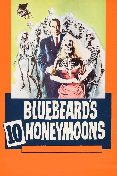 Movie poster for Bluebeard's 10 Honeymoons (1960)