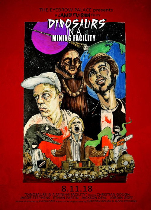 Movie poster for Dinosaurs In A Mining Facility (2018)