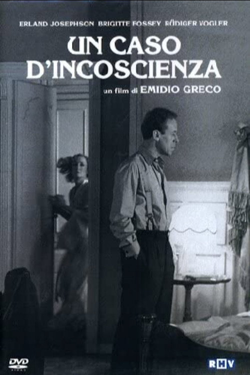 Movie poster for Un caso d'incoscienza (1985)